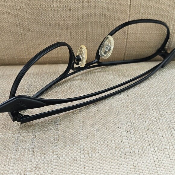 USA Artcraft Men Glasses Frame Metal Black Tone JS 52[]22 130 Eyeglasses Frame - Picture 6 of 12